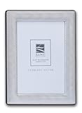 Lunt Python Sterling Picture Frame, 5 by 7-Inch