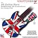 Union Jack 02 Skin by WraptorSkinz TM fits All Sony PS2 Guitar Hero SG Guitar Controllers (GUITAR NOT INCLUDED)
