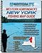 Western Adirondacks New York Fishing Map Guide
