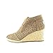 Toms Womens Desert Wedge Suede Boots