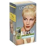 L'Oreal Feria Pure Intense Lightening Kit, Blonding, Extra Bleach Blonde 205 (Pack of 3)