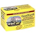 Good Earth English Breakfast, Tea Bags, 20-Count, Boxes (Pack of 6)