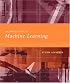 Introduction to Machine Learning (Adaptive Computation and Machine Learning)