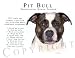 Pit Bull Human Trainer Mouse Pad Dog Mousepad