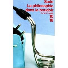La philosophie dans le boudoir