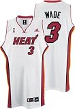 Dwyane Wade Miami Heat White Youth Swingman Adidas NBA Jersey
