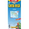 Costa Rica Laminated Map by  Berndtson & Berndtson