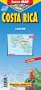 Costa Rica Laminated Map