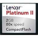 Lexar Platinum II Compact Flash 2GB 80X