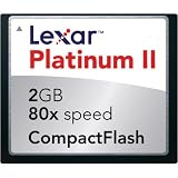 Lexar Platinum II Compact Flash 2GB 80X