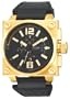 Welder Men's K23-1711 K23 Chronograph Gold Ion-Plated Stainless Steel Square Watch