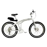 Prodeco Genesis Folding Electric Bike- Lithium Powered, 17+mph, 25 Mile Range, 2 Year Warranty, Built in the USA! ~ Prodeco