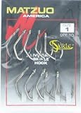 Sickle Live Bait Hook Black Chrome Size 1 8per pk