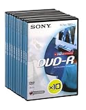 Sony 10 Pack Video Box - DVD-R