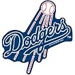 Los Angeles Dodgers MLB Precision Cut Magnet