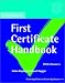 Cambridge First Certificate Handbook With Answers