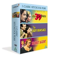 3 Classic Hitchcock Films - The 39 Steps / The Lady Vanishes / Secret Agent [DVD] [1935]