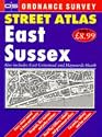 Ordnance Survey East Sussex Street Atlas (OS / Philip's street atlases)