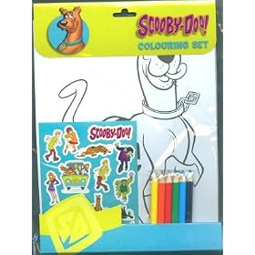 Colouring Set - Scooby Doo (755SDCS)