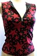 Mosquitohead Women's STARS PRINT SLEEVELESS ZIPPER VEST