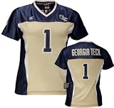 Georgia Tech Yellow Jackets Women's Midfield II Football Jersey - Large