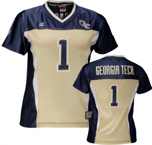 Buy Georgia Tech Yellow Jackets Ladies Midfield II Football Jersey