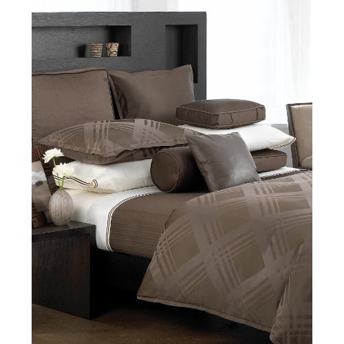 Hotel Collection Bedding, Diamond Plaid Quilted European Pillow Sham Quilted Bronze 51GRK8bj1KL Hotel Collection Bedding, Diamond Plaid Quilted European Pillow Sham Quilted Bronze