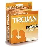 Trojan Ultra Ribbed - Lubricated Condoms, 36 pack,(Trojan)