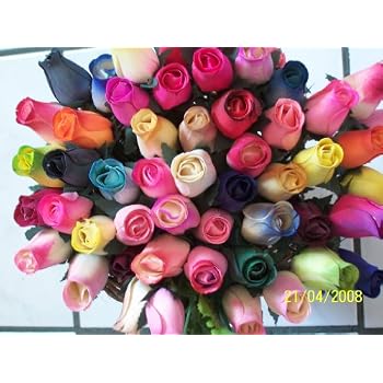 Set A Shopping Price Drop Alert For One Dozen Assorted Wooden Roses