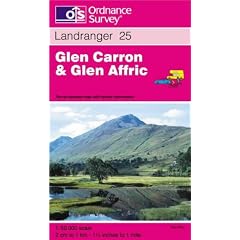 Glen Carron and Glen Affric (Landranger Maps)