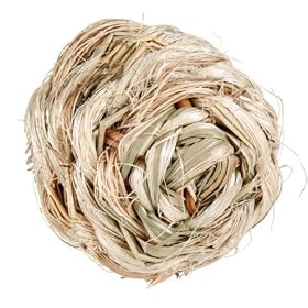 Grass ball with bel, � 6 cm
