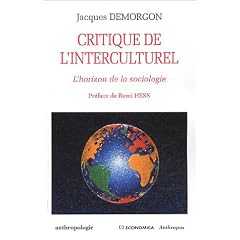 Critique de l'interculturel : L'horizon de la sociologie