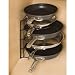 Amazon price tracker, Amazon price history charts, Rubbermaid FG1H4209BLA Pan Organizer Rack, Black