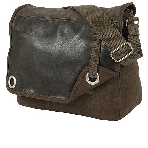 Messenger Bag UPTOWN Umhängetasche Unisex Café Braun NEU