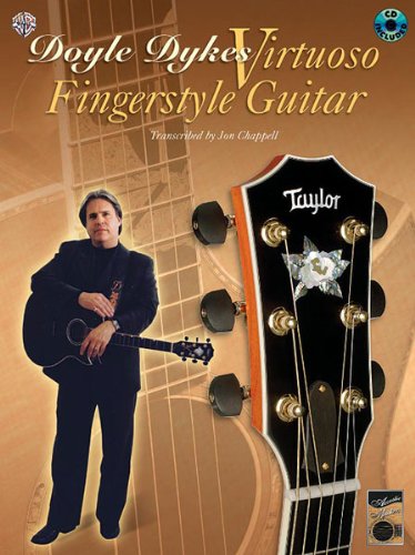Acoustic Masters Series: Doyle Dykes Virtuoso Fingerstyle Guitar - Bk+CD