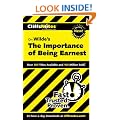 CliffsNotes on Wilde's "The Importance of Being Earnest" (Cliffsnotes Literature Guides)