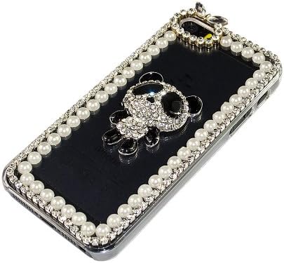 Treasure Valley Rhinestone Panda Shaped Case For Iphone 5 or Iphone 5S