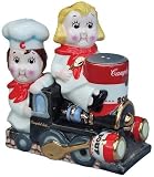 Review International Icons  / Campbell Kids All Aboard Salt & Pepper Shakers Gold Edition
