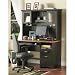 Gascony Desk and Hutch in Ebony