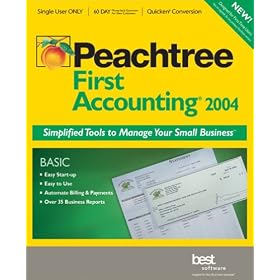 Peachtree First Accounting 2004 by Sage