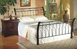 NEW WOODEN NIGHT STAND W. 2 DRAWERS