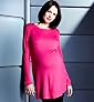 Maternity Slash Neck Sequin Tunic �3