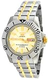 Seiko Men's SNZF79 Seiko 5 Automatic Beige Dial Two-Tone Stainless Steel Watch