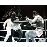 Joe Frazier Autographed Action Olympic 16x20 Photograph