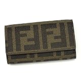 FENDIフェンディキーケース8AP079ZUCCA PU LOGO DB【並行輸入品】