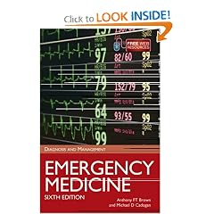 Emergency Medicine: Diagnosis and Management by Anthony F.T. Brown and Mike Cadogan