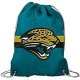 Jacksonville Jaguars Teal Team Logo Drawstring Backpack