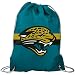 Jacksonville Jaguars Teal Team Logo Drawstring Backpack