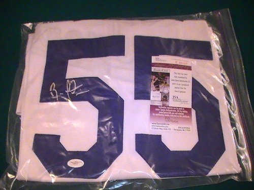 RUSSELL MARTIN SIGNED AUTOGRAPHED LOS ANGELES DODGERS JERSEY JSA AUTHENTICATED