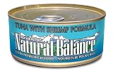 Natural Balance Tuna with Shrimp Formula Cat Food (Pack of 24 6-Ounce Cans)